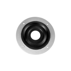 Firewall Grommet, 1 Hole, 3 in OD, 3/4 in ID, Aluminum/Rubber, Black, Seals-It GS100312