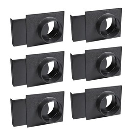 POWERTEC 70108-P6 4 Inch Blast Gate for Dust Collector, Dust Collection Fittings -6PK
