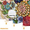 Neasow Boho Floral Shower Curtains for Bathroom, Bright Fabric Blossom