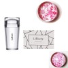 LiBiuty Nail Templates Nail Plates Nail Stamping Templates Stamper Scraper