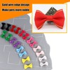 YAKA 60PCS (30 Paris) Cute Puppy Dog Small Bowknot Hair