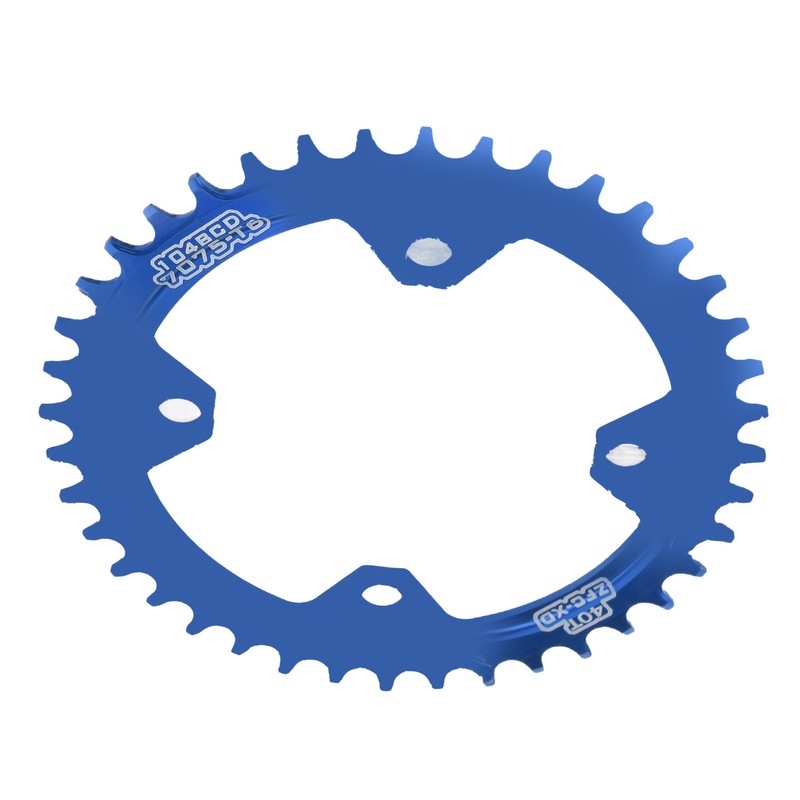 FMFXTR Bicycle Single Chainring Bike 104 BCD 40T Round Narrow