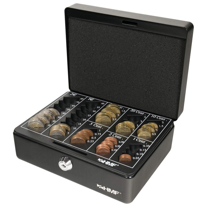 HMF 308-02 Cash Box EURO Coin Tray 20 x 16