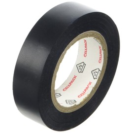 Cellpack, No. 128, 10 m x 15 mm x 0,15 mm Dimensions (Length x Width x Thickness) Black PVC Electrical Insulation Tape