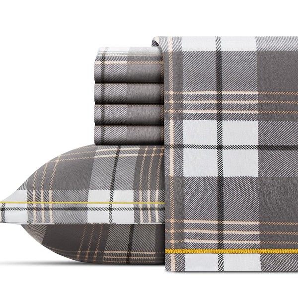 IM HOME Cal King Size 6 Piece Sheet Set Organic