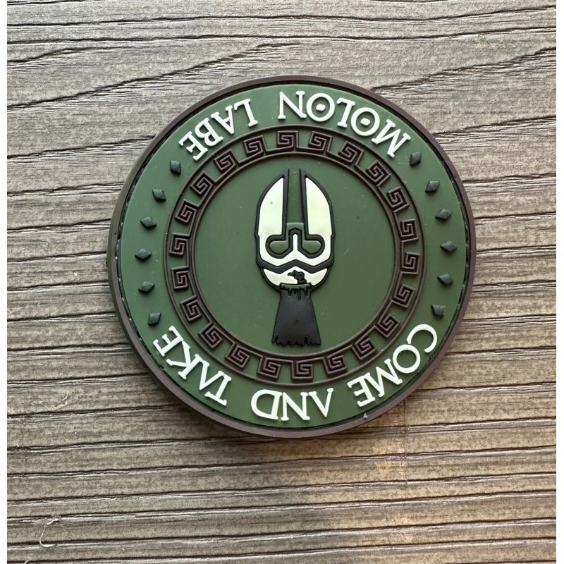 Unbranded MOLON LABE COME AND TAKE TACTICAL MILITARY FOREST GLOW