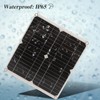Solar Panel Monocrystalline Silicon Waterproof High Performance for RV Car
