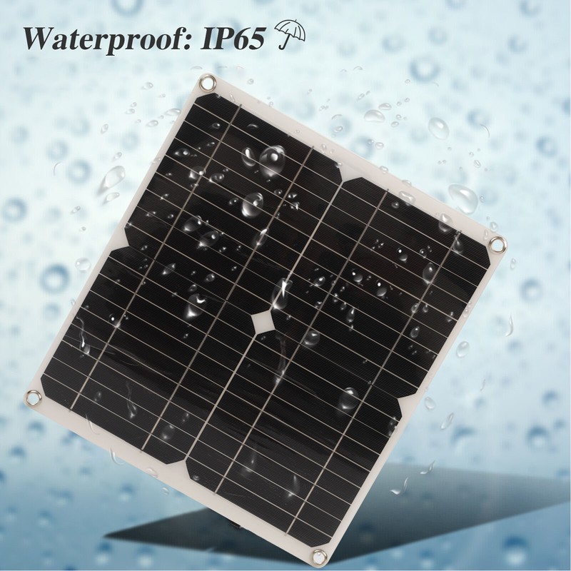 Solar Panel Monocrystalline Silicon Waterproof High Performance for RV Car
