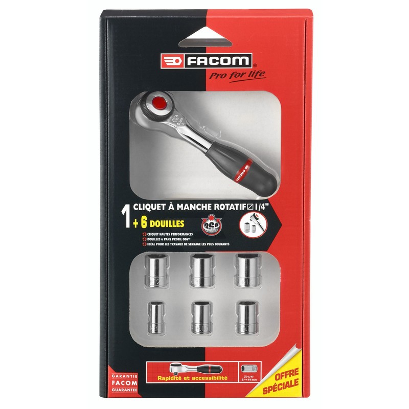 FACOM R.360PACKPB - 1/4 Inch 360° Clamping Composition