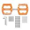 Funn Funndamental Flat Pedals - Wide Platform Pedals for BMX/MTB,