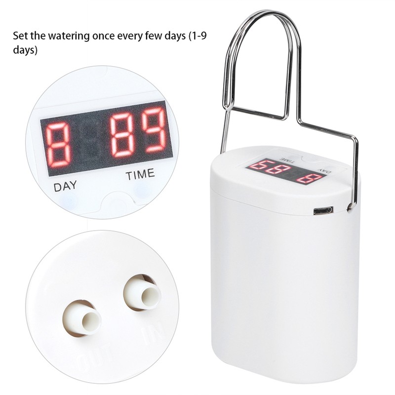 Intelligent Charging Potted Plant Timing Watering Kit Office Home Automatic