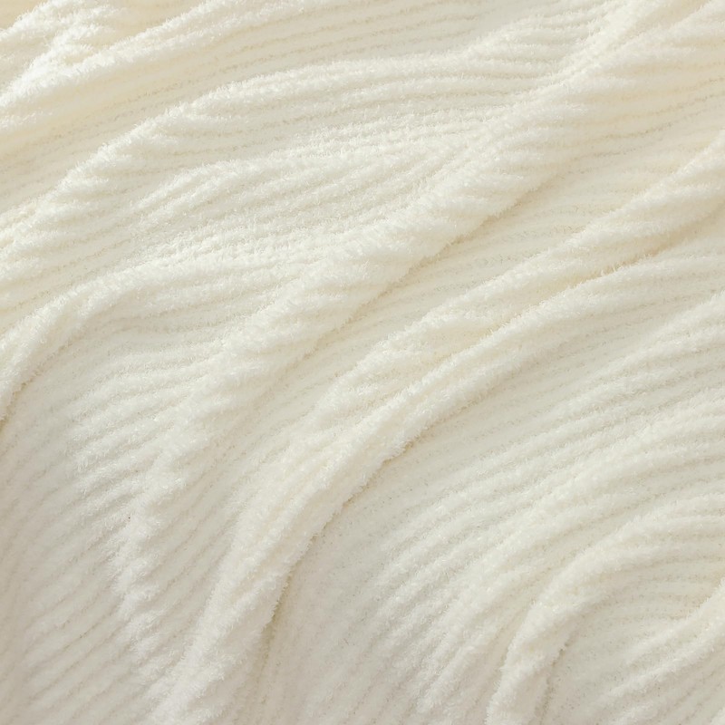 bearberry Super Soft Fluffy Throw Blanket 3D Ribbed Lightweight Cozy