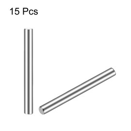 uxcell 2 x 20mm(Approx 5/64") Dowel Pin 304 Stainless Steel Wood Bunk Bed Dowel Pins Shelf Pegs Support Shelves 15Pcs