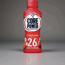 Core Power by Fairlife Protein Shake Strawberry Banana, 26g Protein 14oz 6-pack