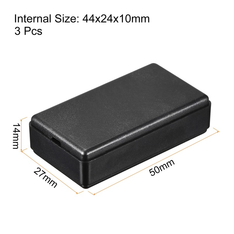 sourcing map Dustproof Mini Junction Box 50 x 27 x