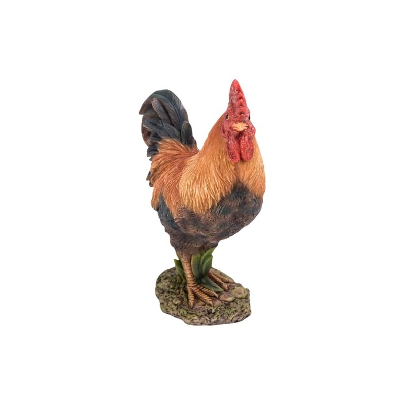 ウービア ニワトリ（小） 9.5×4.5×11㎝ 人形 フィギュア 置き物 アニマル 動物 ガーデン 装飾