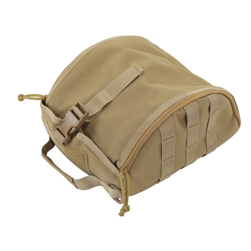 Camping Helmet Bag Canvas Scratch Prevention Adjustable Helmet Storage Bag