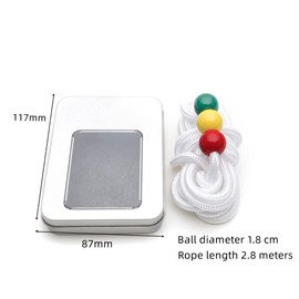 Vision Convergence Training Tool, Protect The Eyes, with 3 Colors Beads, Sight Focusing Training Sight Convergence Training Tool Used for Kids Myopic Strabismus Correction