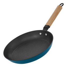 YUTANN Nonstick Frying Pan 10 inch, Ceramic Cast Iron Skillet, Lightweight Pre-seasoned Cast Iron Pan with Detachable Handle, Dishwasher & Oven Safe, Free of PFAS and PFOA
