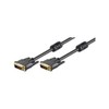 Goobay 93110 DVI-D Full HD Cable Dual Link, Gold-Plated, 2m
