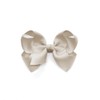 Bownita Girl's' Classic Handmade Grosgrain Hair Bow, Snag-free, No-Slip, Medium