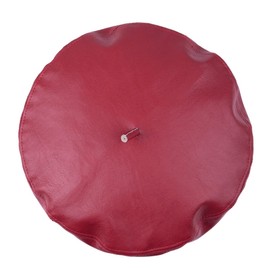 KYEYGWO Women's Beret Hat Made of PU Leather, Adjustable French Beret, Plain Casual Painter Cap, Classic Outdoor Hat for Women, red