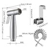Hand Held Bidet Sprayer - Stainless Steel Sprayer Shattaf Toilet