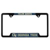 Georgia Tech Metal License Plate Frame (Black Frame - Mascot)