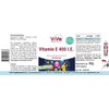 Vitamin E 400 IU - 120 Softgels for 120 Days