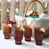 Shatterproof Acrylic Tall Drinking Glasses Set, European Style, Dishwasher Safe,