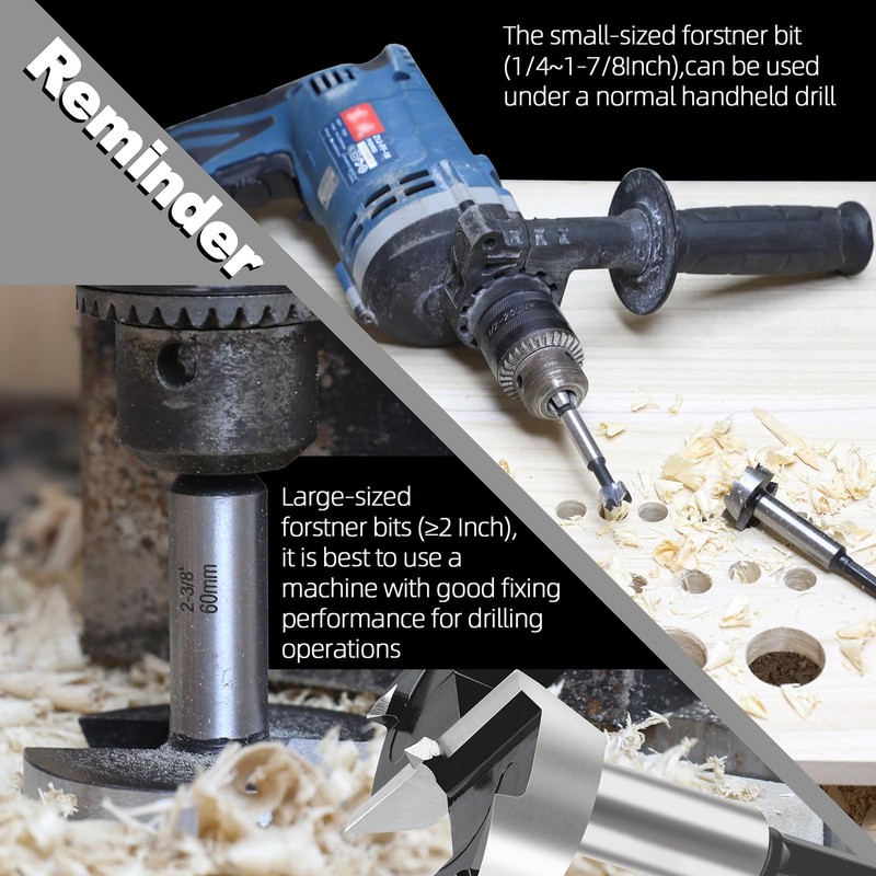 2-1/2 Inch Forstner Bit for Woodworking,2-1/2" Forstner Drill Bit for