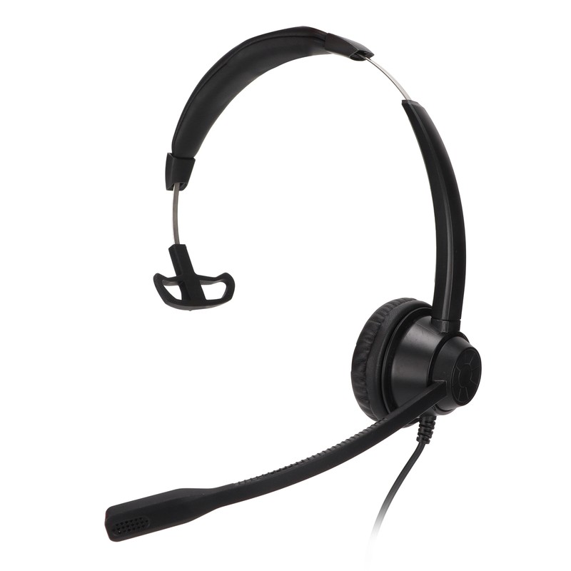 3.5mm Monaural Headset 3 Section Dual 3.5mm Plug PC Business