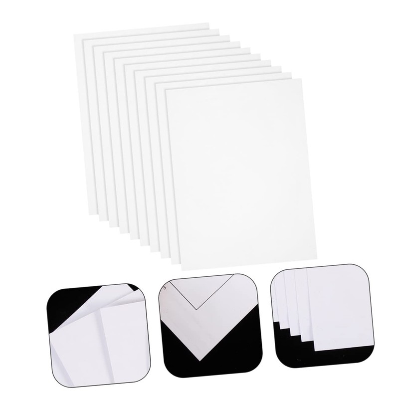 SHINEOFI Shredder Oil Sheets 10pcs Lubricating Papers for Shredder Gears