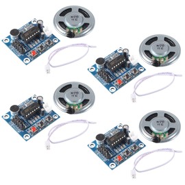 4pcs ISD1820 Sound Voice Recording Playback Module Sound Recorder Board with Microphone Audio Loudspeaker for CYT1022