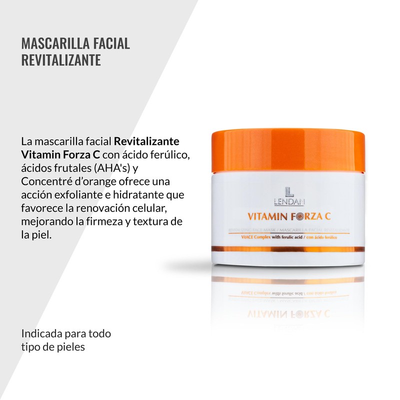 Lendan - Revitalizing Facial Mask Vitamin Forza C - 200