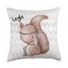 Layla name letters - name kids - meaning Throw Pillow