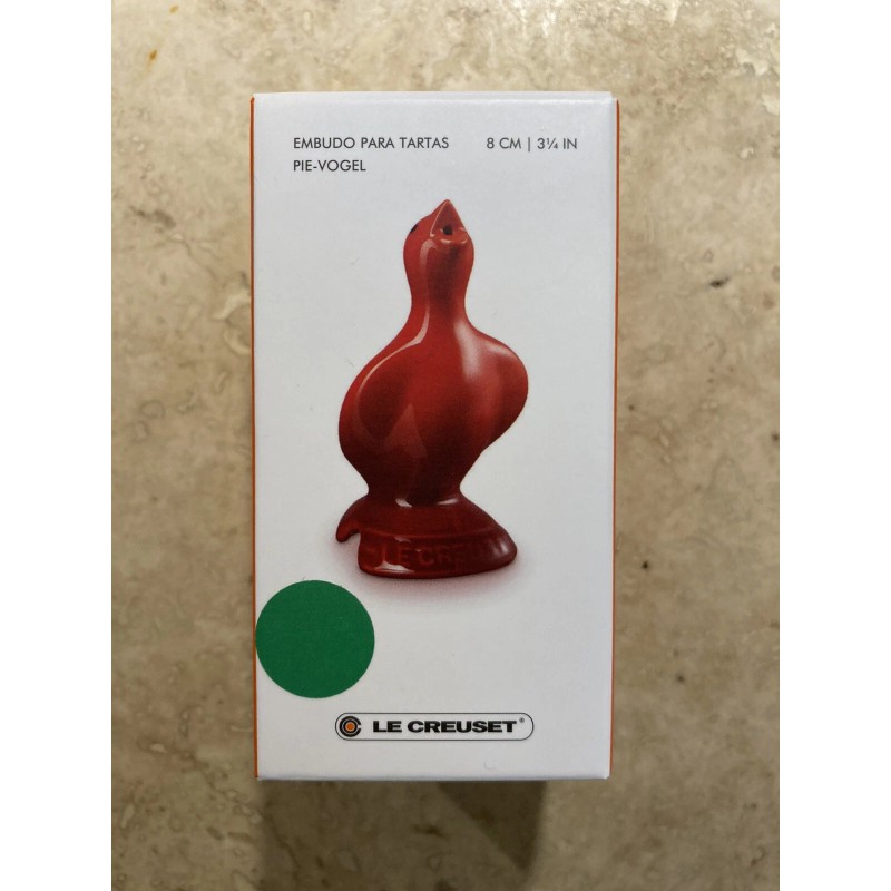 Le Creuset 3.5" Tall "Rosemary" LE CREUSET Pie Bird Funnel