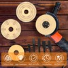 9Pcs Wood Carving Disc and Rotary Burr Rasp Set With