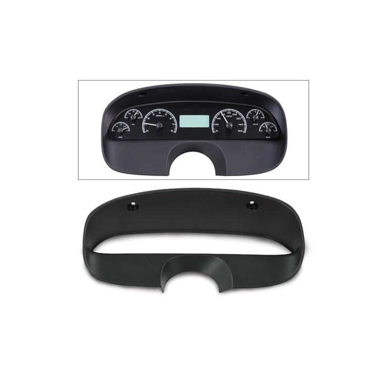 G-PLUS Dashboard Gauge Cluster Bezel Trim Surround Compatible with Chevy