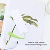 80 Sets Blank Bookmarks 5.5in Long 2in Wide Smoothing Widely