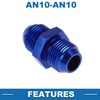 A ABSOPRO Female Flare Reducer Hose Fitting Adapter AN10 AN10