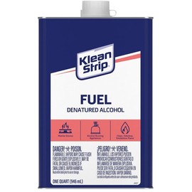 Klean-Strip QSL26 Denatured Alcohol, 1-Quart