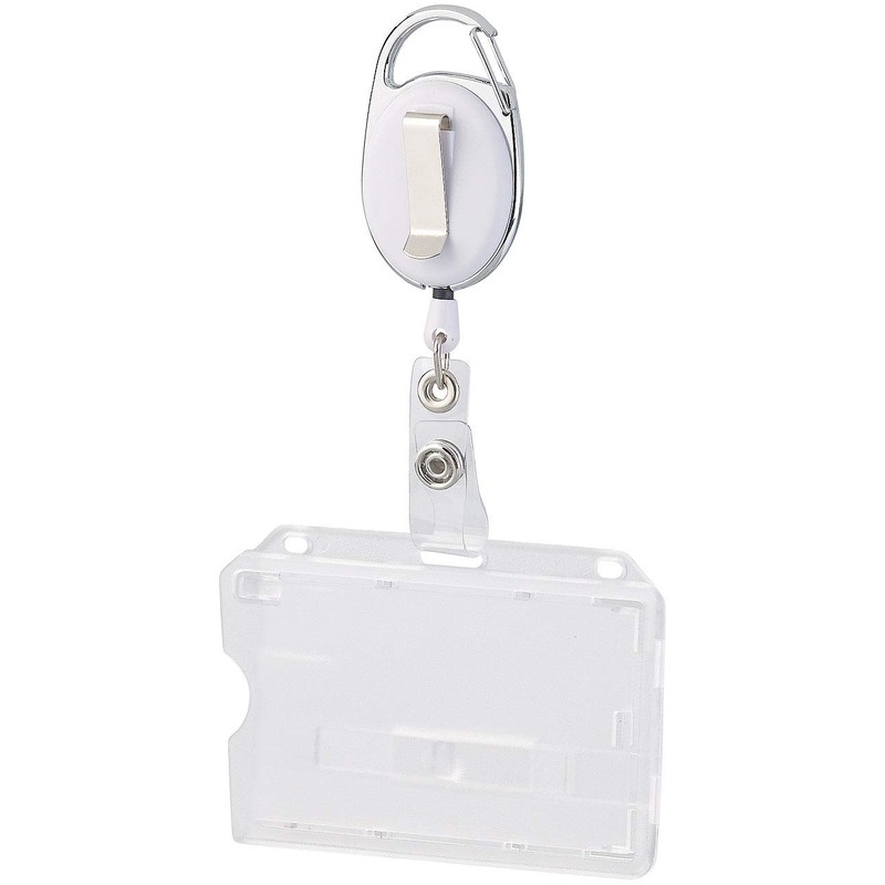 General Office ID Card Holder with Strap: Set of 50