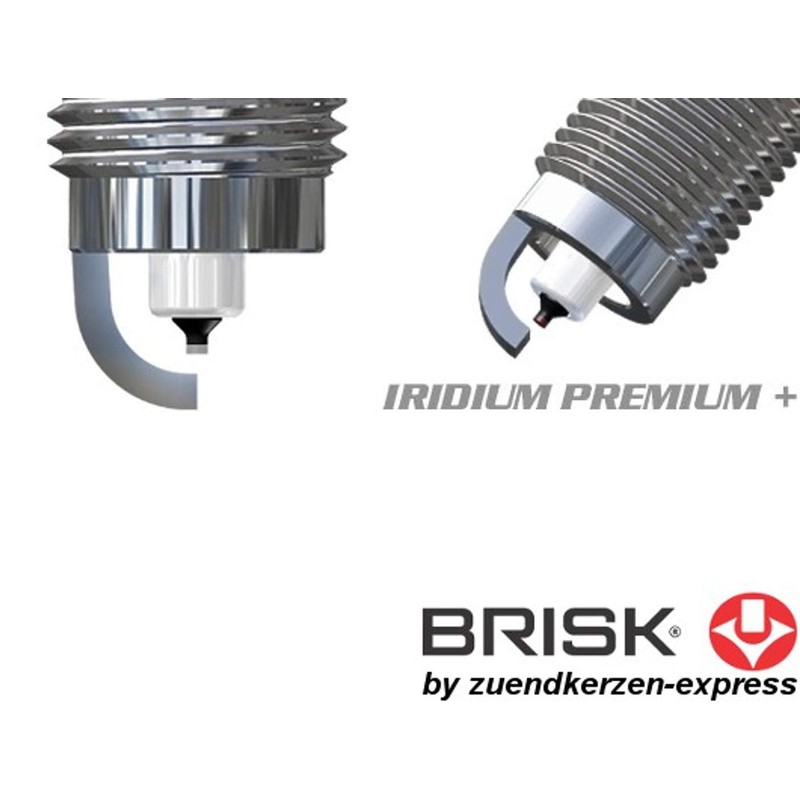BRISK Iridium Premium+ Plus P3 ER15YIR-1 1621 Spark Plugs (Pack