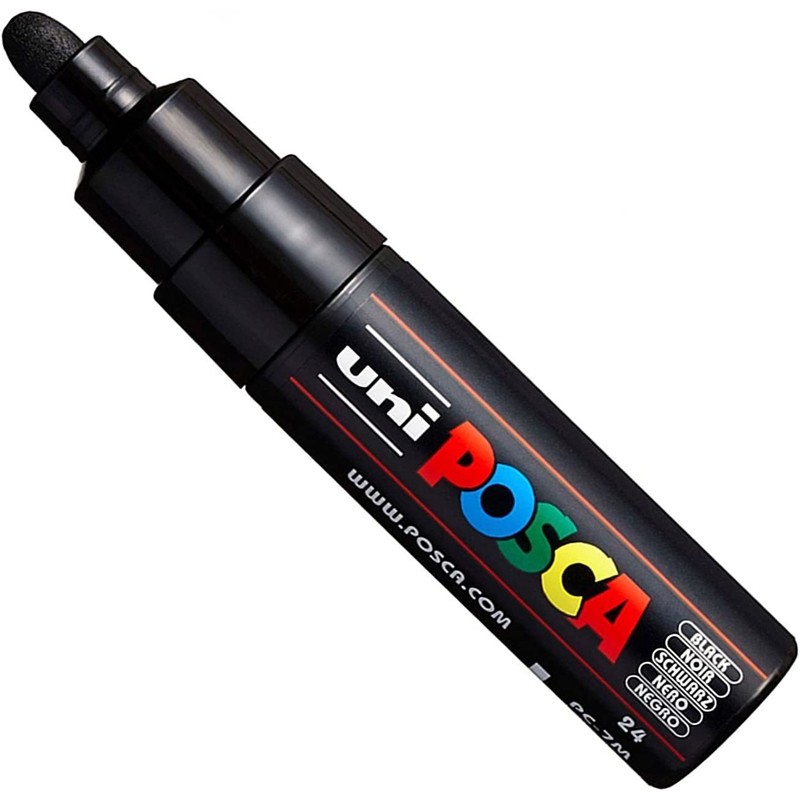 Posca PC-7M Paint Marker Art Pens - 4.5-5.5mm Large Bullet