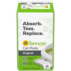 Purina Tidy Cats Cat Pads, BREEZE Refill Pack - (6) 10 ct. Pouches