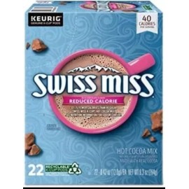 Swiss Miss Hot Cocoa Single-Serve K-Cup®, Light , Reduced Calorie Pods