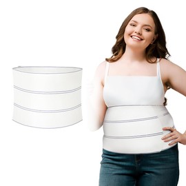 Lynnuo Faja Abdominal para Mujeres Y Hombres, Faja Abdominal para Histerectomía, Faja Abdominal de Compresión, Faja de 9 Pulgadas de Ancho Después de Cirugía para El Vientre (60”- 75”)