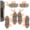 Caltric Brake Pads for Yamaha Raptor 700 YFM700 Front Rear