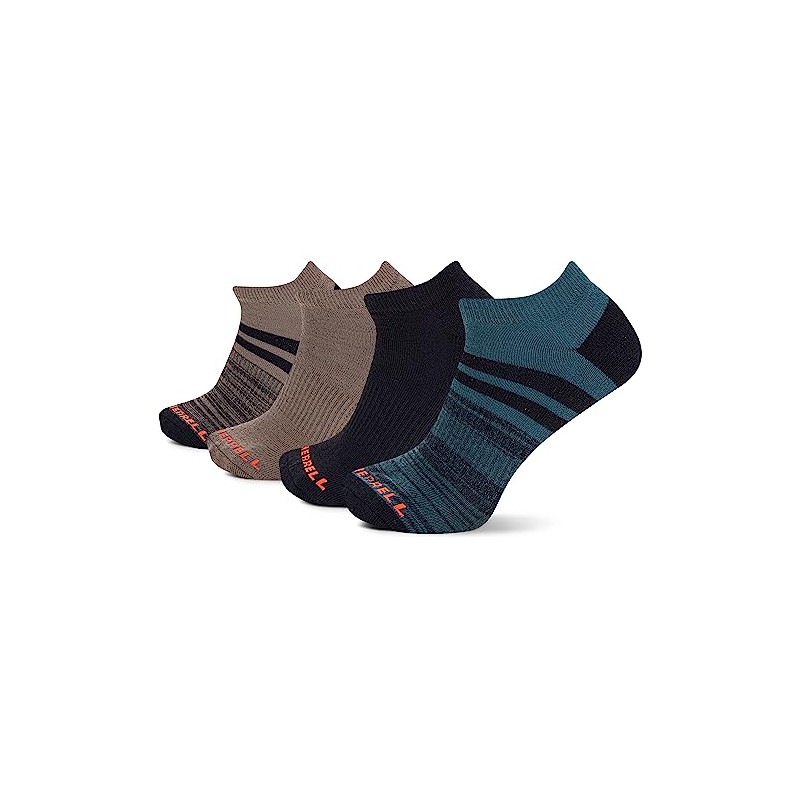 Merrell Unisex Socks, Olive / Leaf It to Me